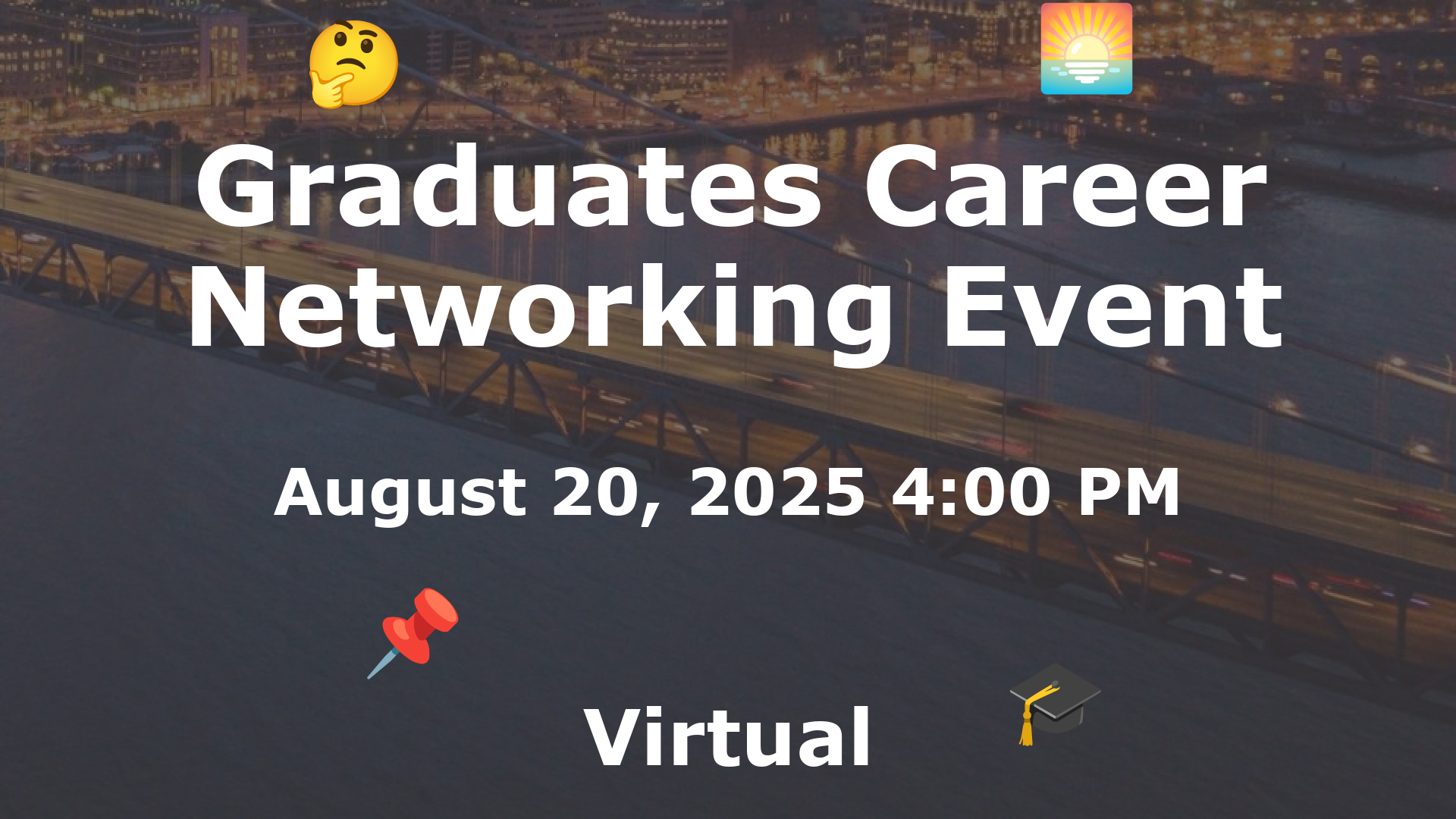 Graduates Career Networking Event event image